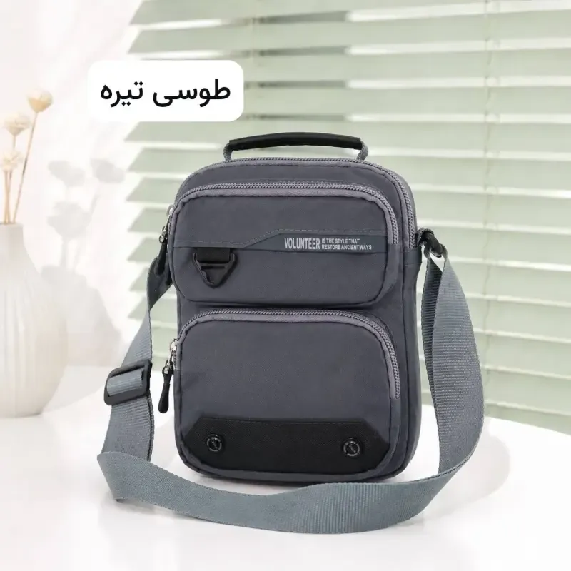 کیف مردانه اسپرت و روزمره پارچه ای بنددار