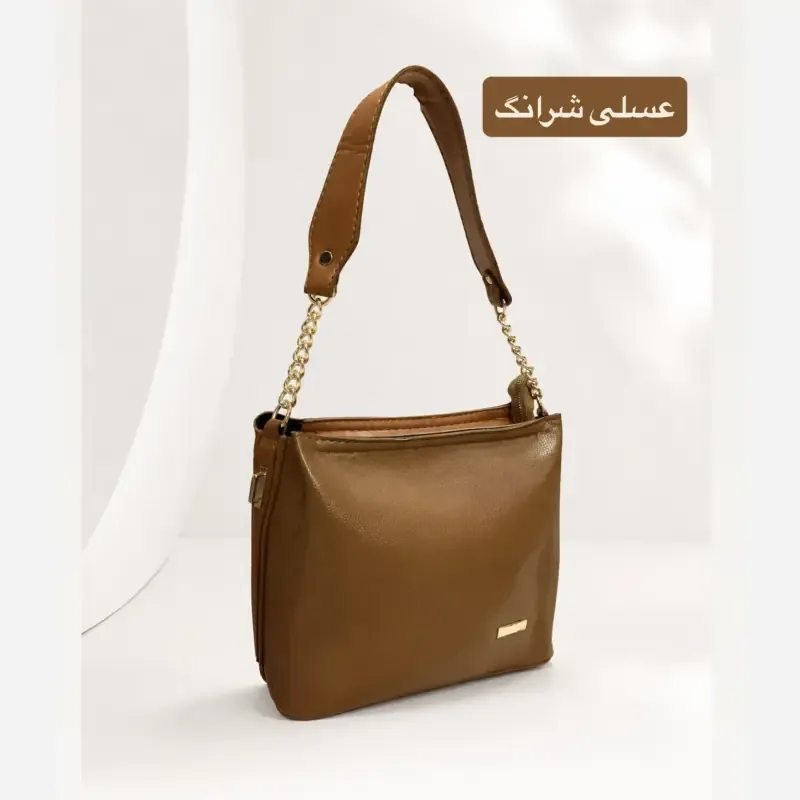 کیف زنانه چرم مصنوعی دستی و دوشی رسمی و روزمره