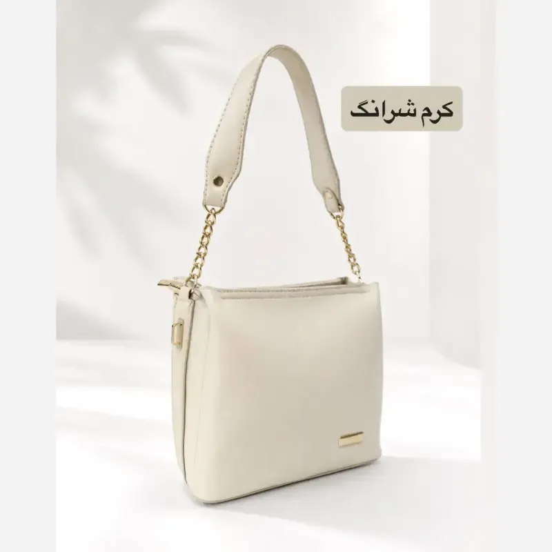 کیف زنانه چرم مصنوعی دستی و دوشی رسمی و روزمره